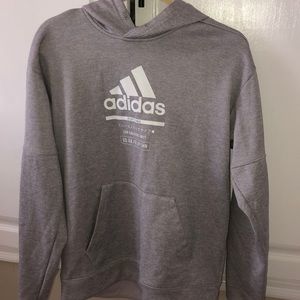 Grey Adidas sweatshirt